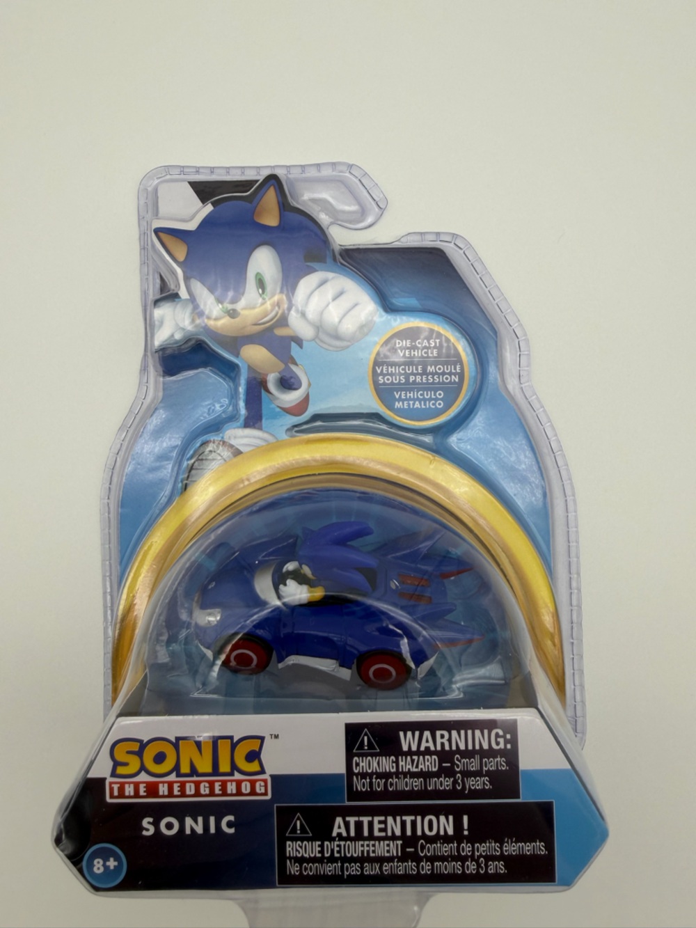 Sonic The Hedgehog Die-Cast Speedster Toy Car